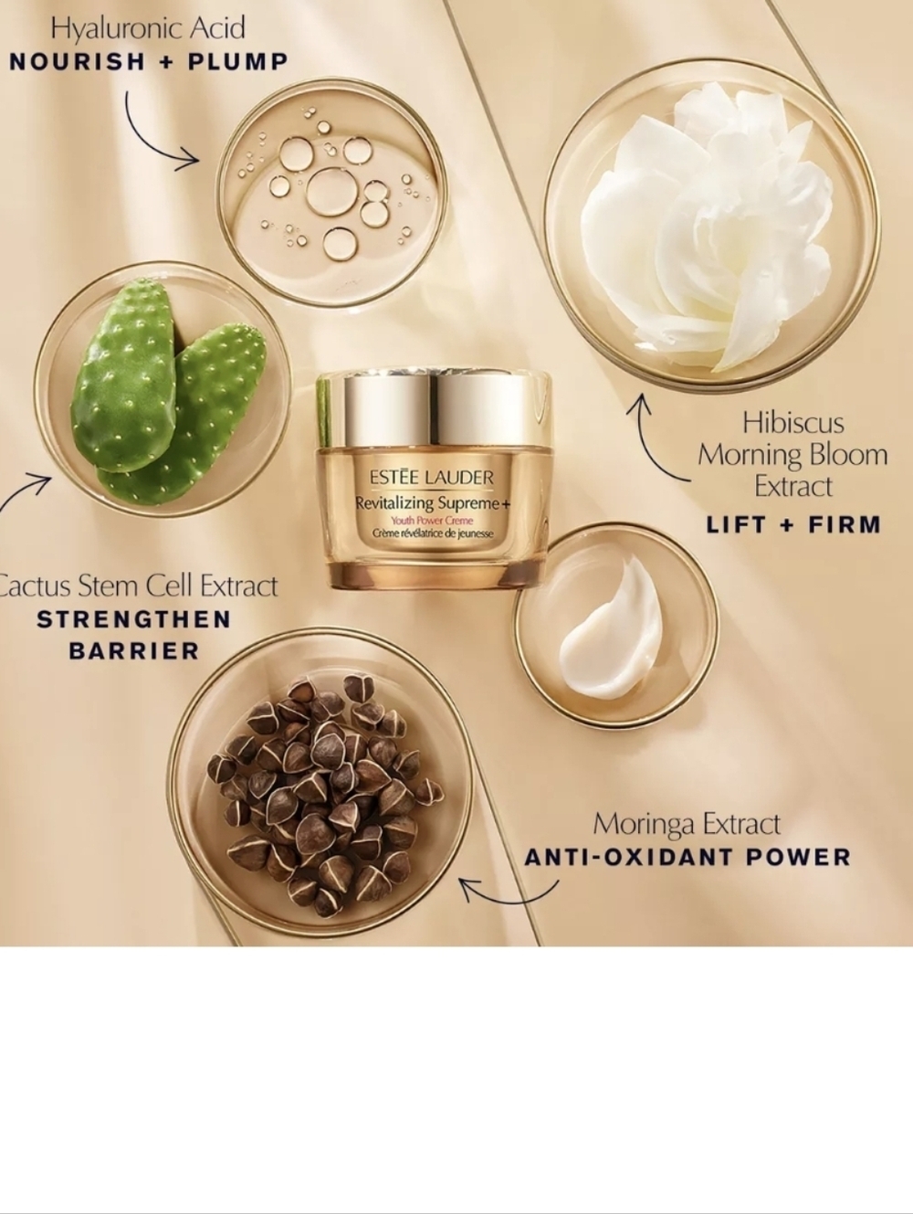 Estee Lauder Revitalizing Supreme+ Youth Power Creme Moisturizer, 1oz, NIB - Picture 4 of 12